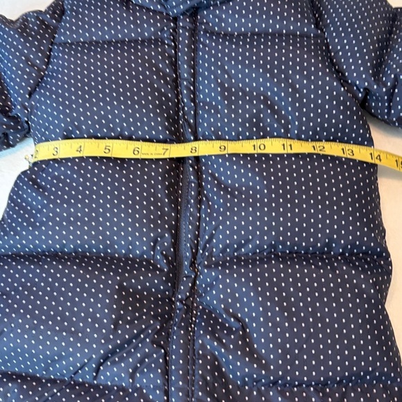 Gap baby Down snowsuit navy blue white polkadots, 18 to 24 months - Picture 7 of 11
